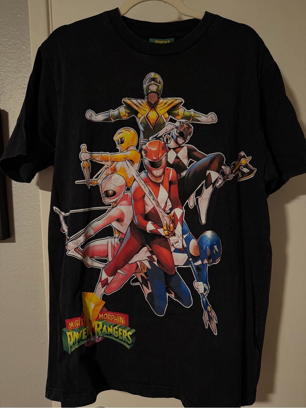 Power Rangers Graphic Tee - Black